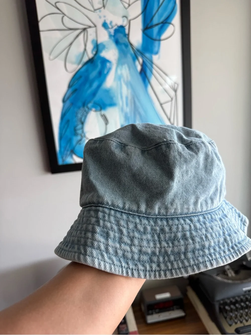 2 GAP Kids Bucket Hat - Pink and Light Blue